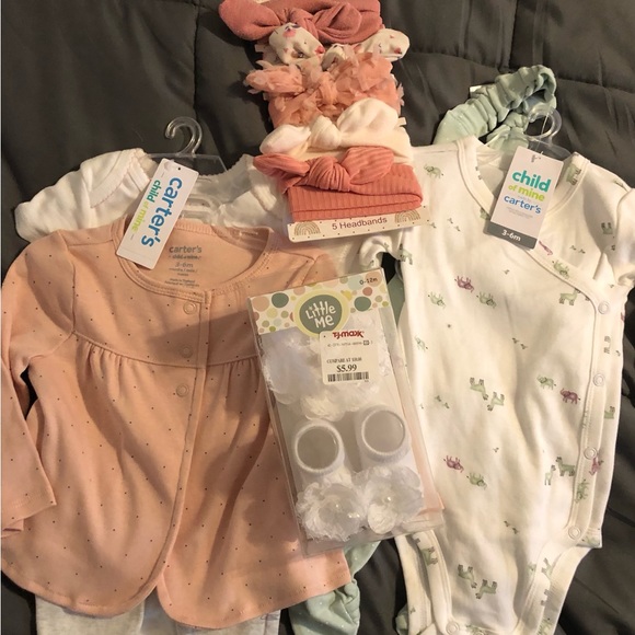Infant Girl Bundle New with Tags Clothes Size 3-6months - Picture 2 of 15